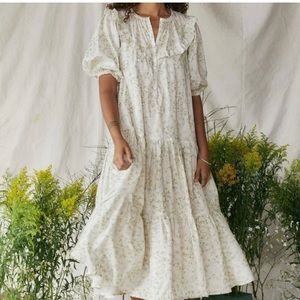 New Christy Dawn Emilia Dress XS NWT Organic Cotton Floral